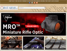 Tablet Screenshot of batarms.com